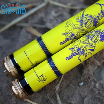 Carbon Fishing Rod 5m Yellow Rods for fishing Length adjustable