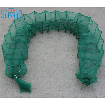 Hot Selling Length 2.3m Foldable Plastic Crab Trap Crawfish Traps Supply with Competitive Price