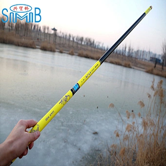 Carbon Fishing Rod 5m Yellow Rods for fishing Length adjustable
