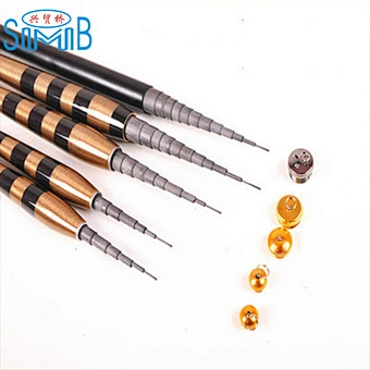 Factory directly sale fishing rod in stock 4 sections fishing rod for bass