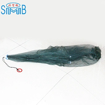 Durable Crab Net Crayfish Trap 16 Holes Umbrella Folding Fishing Crab Traps