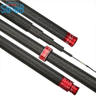 Length adjustable Carbon Fishing Rod 5m Black Rods for fishing