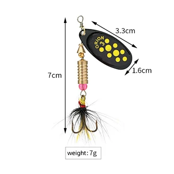 High quality spinner style fishing bait