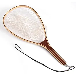 Wooden fishing landing net with high quality