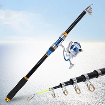 High quality glass material fishing rod