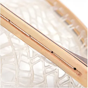 Wooden fishing landing net with high quality