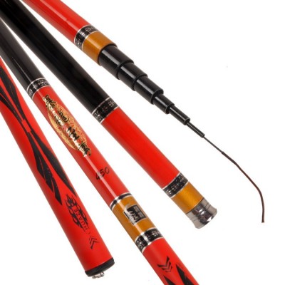 New fiber glass roller guide boat fishing rod trolling fishing rod