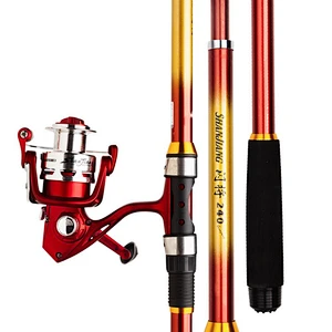 Wholesale solid inserting rod glass fiber lure rod super hard-adjusting fishing rod
