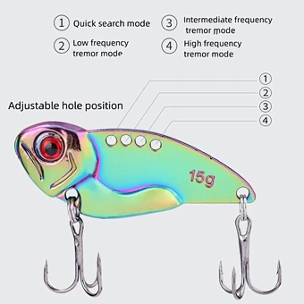 High quality spinner style fishing bait