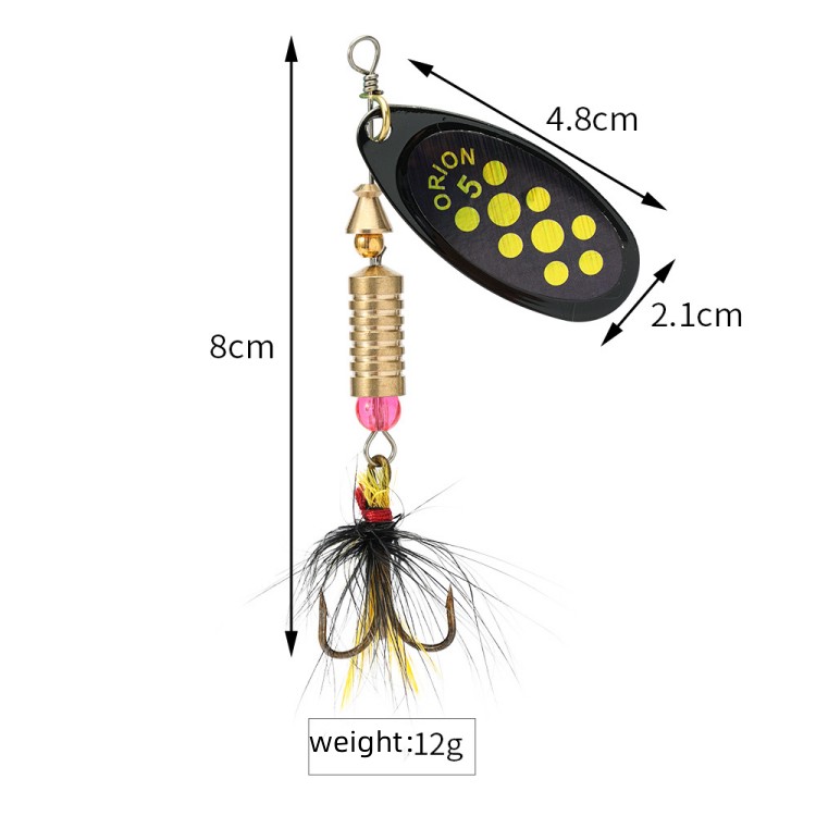 High quality spinner style fishing bait