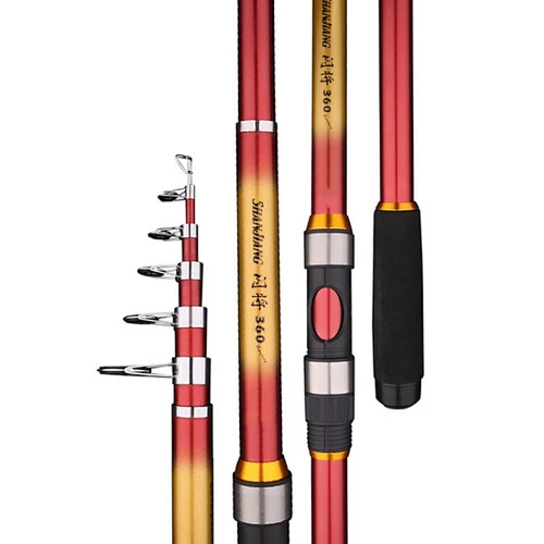 Wholesale solid inserting rod glass fiber lure rod super hard-adjusting fishing rod