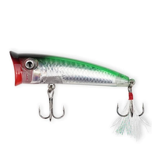 11g water hitting wave crawling popper bait