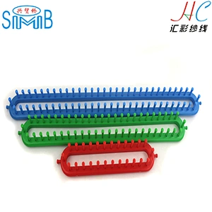 2019 hot sales good quality 4 size long  knitting loom set with color box