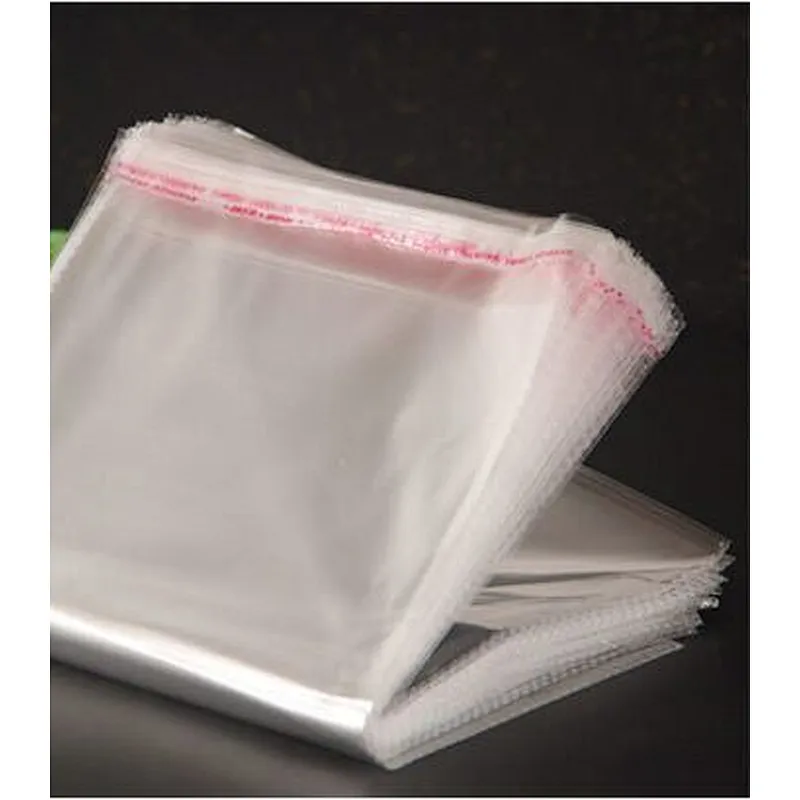 Plastic OPP self-adhesion bag PE material logo customized size customized with low price 100pcs/set