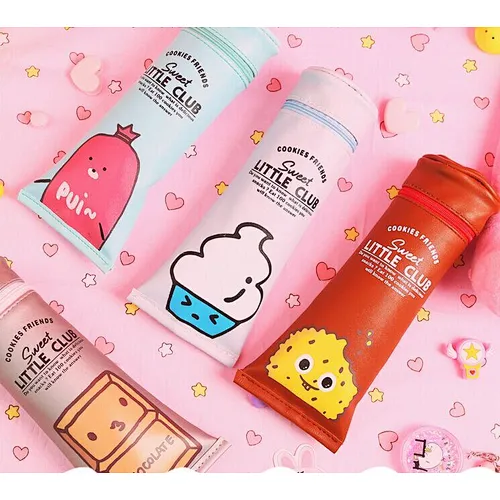 toothpaste shape pencil box cute high quality in low price