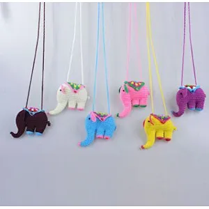 hand-knitting craft woven elephant tourist attraction Thailand feature high quality with low price weaving