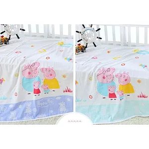 Kids cartoon towel coverlet bath towel 100%Cotton soft baby safety 110*110cm 260g