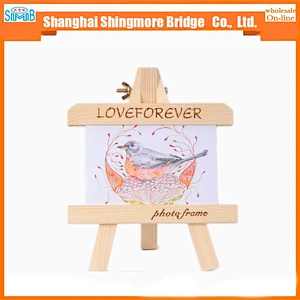 China wood frame factory hot wholesale wooden photo frame for creative home display