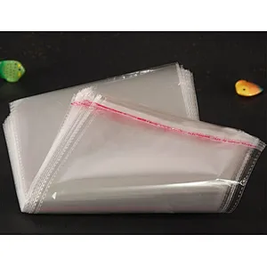 Plastic OPP self-adhesion bag PE material logo customized size customized with low price 100pcs/set