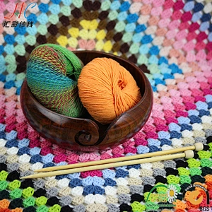 Hot Sale New AttractiveHandmade Crochet Yarn Bowl Holder For Hand Knitting