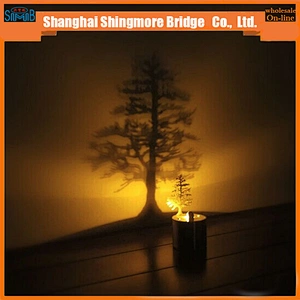 Hot wholesale LED shadow projection beautiful and romantic night light new fashion home decor