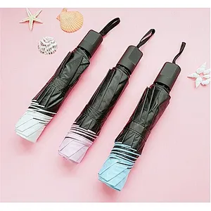 kids umbrella UV three-floding umbrella  kindergarten
