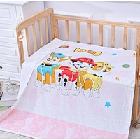 Kids cartoon towel coverlet bath towel 100%Cotton soft baby safety 110*110cm 260g