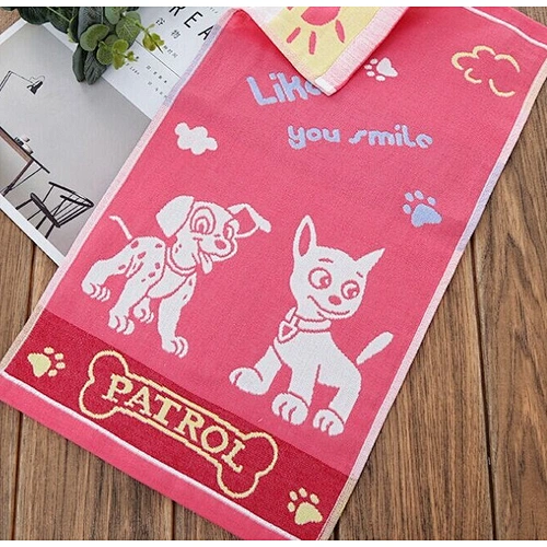 Kids cartoon towel 100%Cotton soft baby safety quality guaranteed 27*50cm