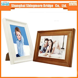 Best wholesale 7 inches baroque style wood photo frame for home and photographic studio