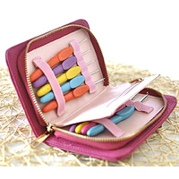 China Stainless steel crochet hook set for hand knitting 0.9mm-3.5mm factory supply knitting tool for DIY
