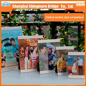 Best price wholesale discountable aluminium material popular picture photo frame