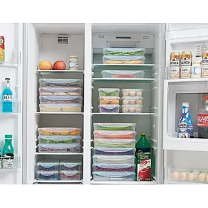 leachable plastic crisper preservation box to avoid tainting to keep dry