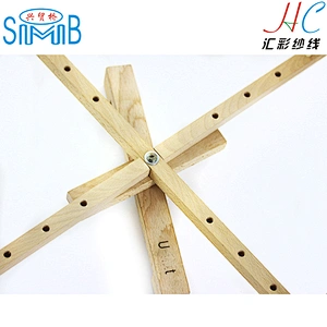 2018 cheap wholesale high quality hand operated wood yarn ball doubling winder swift from hanks to balls or cones