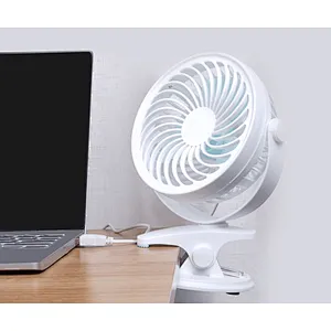 USB fan Mini electric fan Creative student dormitory office mute clip fan Can be customized logo
