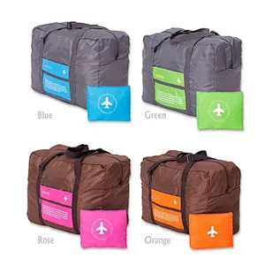 Travel storage aircraft  foldable storage waterproof travel bag shoulder  luggage