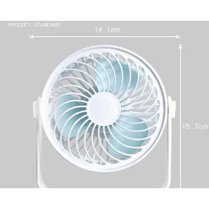 USB fan Mini electric fan Creative student dormitory office mute clip fan Can be customized logo