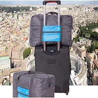 Travel storage aircraft  foldable storage waterproof travel bag shoulder  luggage