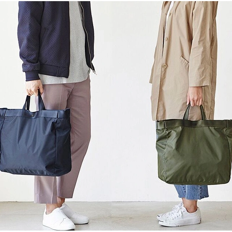 Nylon one shoulder portable travel bag students short-distance waterproof portable clothes luggage