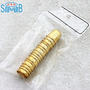 Golden and Silver Color Round Thimble for Needle When Sewing Cloth Sewing Tools Finger Protection