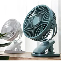 Usb small fan big wind mute desktop clip fan student dormitory bedroom office used