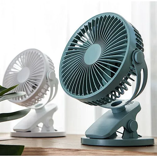 Usb small fan big wind mute desktop clip fan student dormitory bedroom office used