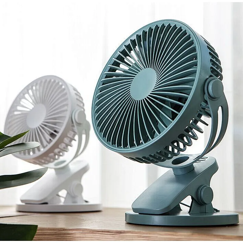 Usb small fan big wind mute desktop clip fan student dormitory bedroom office used