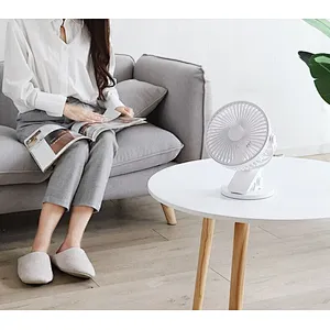 Usb small fan big wind mute desktop clip fan student dormitory bedroom office used