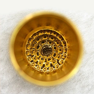Golden and Silver Color Round Thimble for Needle When Sewing Cloth Sewing Tools Finger Protection