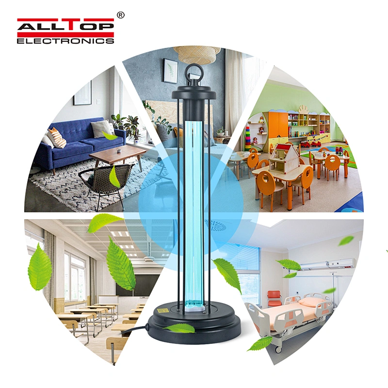 Factory Hospital Air Purification Portable Uv Germicidal Lamp Uvc Disinfection Lamp