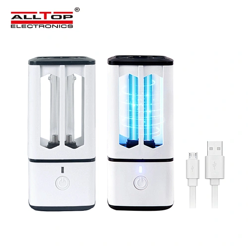 USB Charging Ultraviolet Disinfection 3.8w Mobile UV Germicidal Lamp