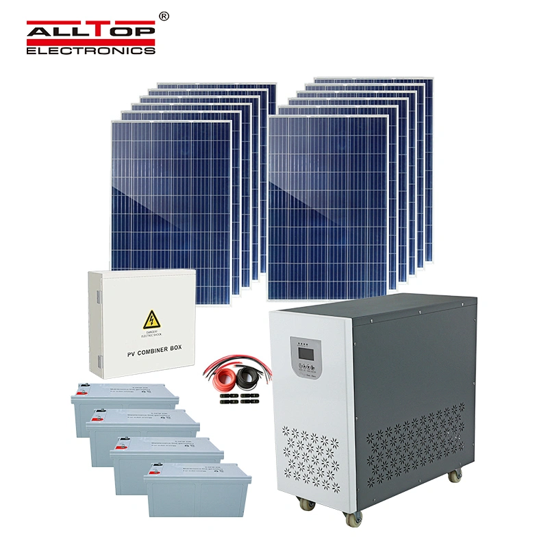 Complete power inverter On Grid 300W 500W 1KW home solar panel inverter system