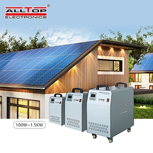 Complete power inverter On Grid 300W 500W 1KW home solar panel inverter system