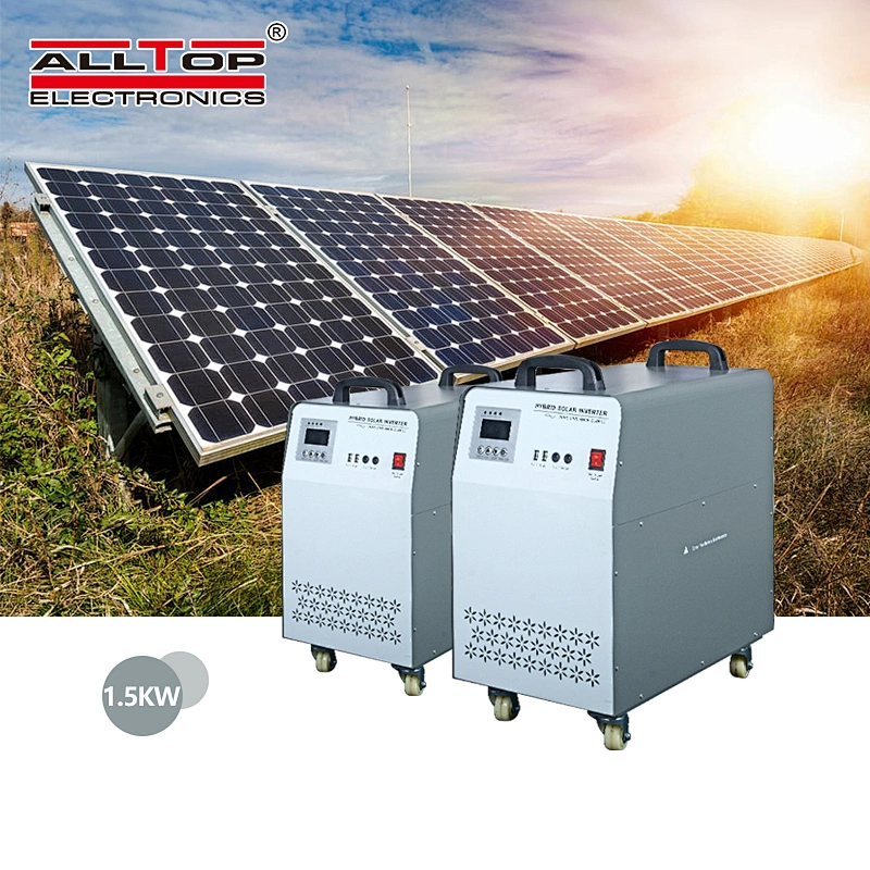 Complete power inverter On Grid 300W 500W 1KW home solar panel inverter system