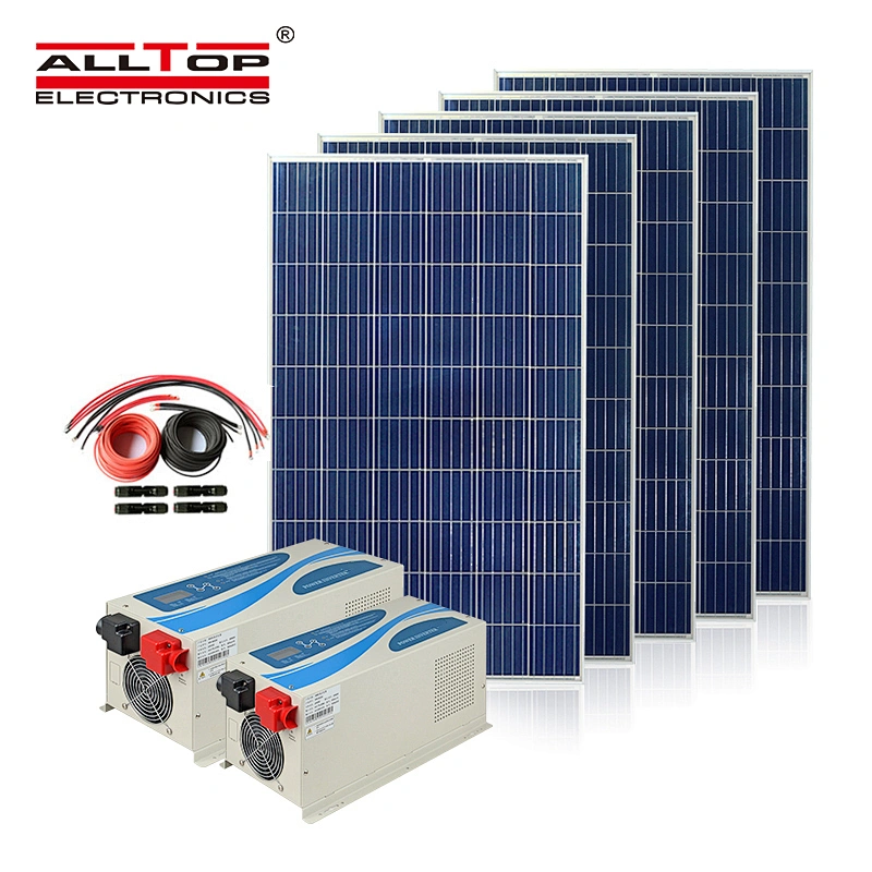 ALLTOP Hybrid Solar Energy System On Grid 3KW 5KW Intelligent Solar Inverter